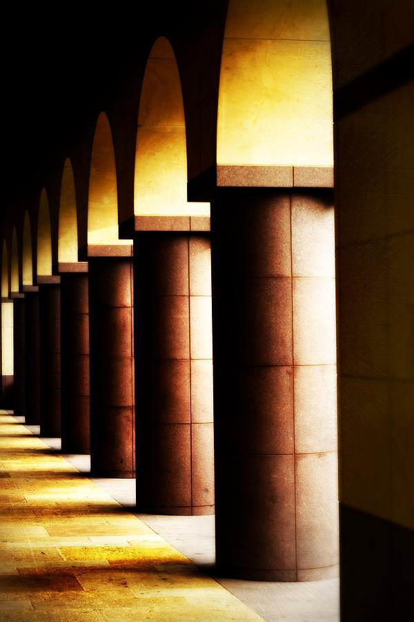 Arches and Columns variation Photograph by John Gusky