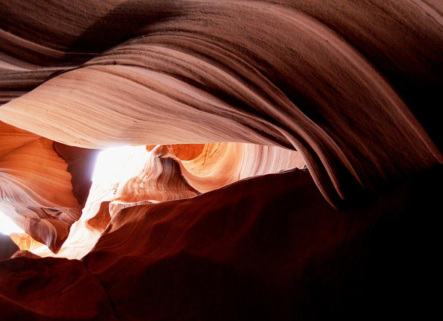 Nature Photograph - Arches in slot canyon by Meeli Sonn