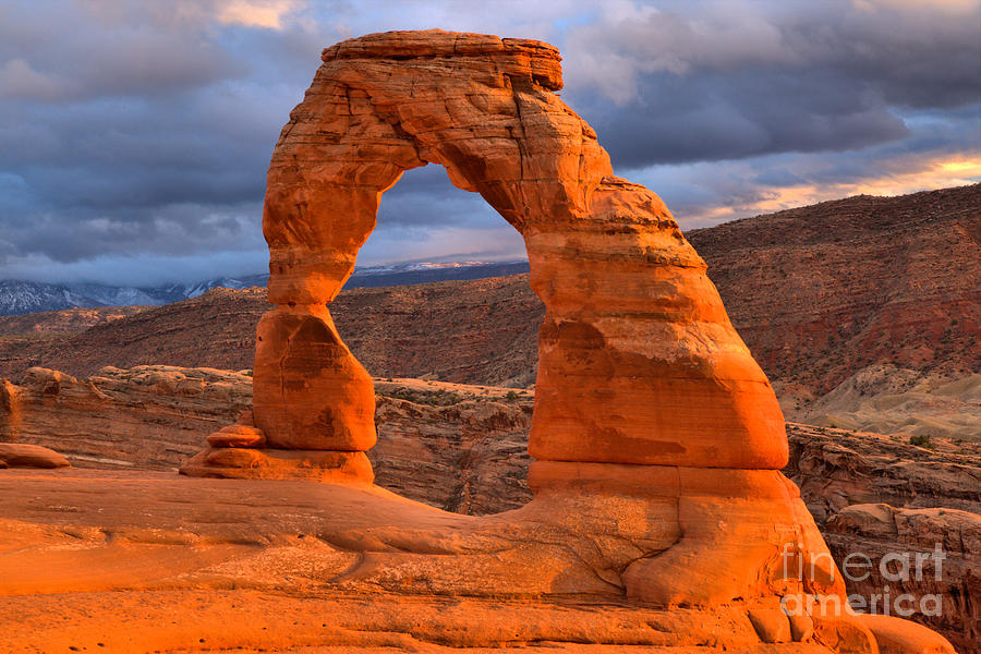 Arches National Park Photograph - Arches Magnificent Sunset by Adam Jewell