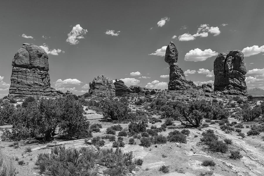 Arches National Park Balanced Rock Wide Photograph by John McGraw