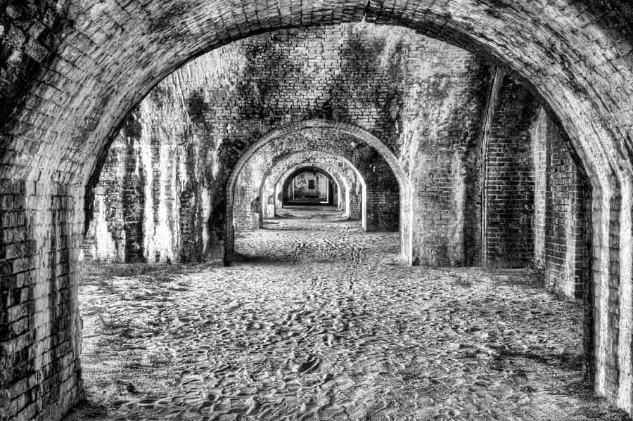 Arches of Fort Pickens Photograph by JC Findley