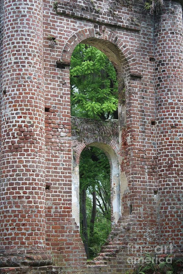 Arches of Old Sheldon Church Ruins Photograph by Carol Groenen