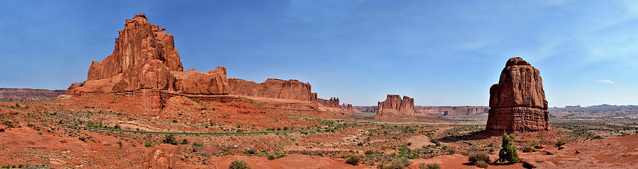 Arches Panoramic Two Photograph by Richard J Cassato
