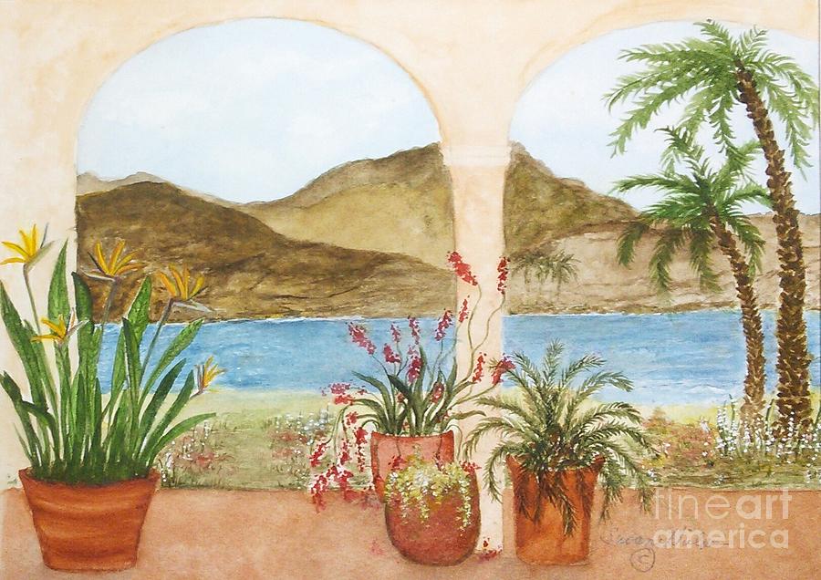 Arches Painting by Susan Nielsen
