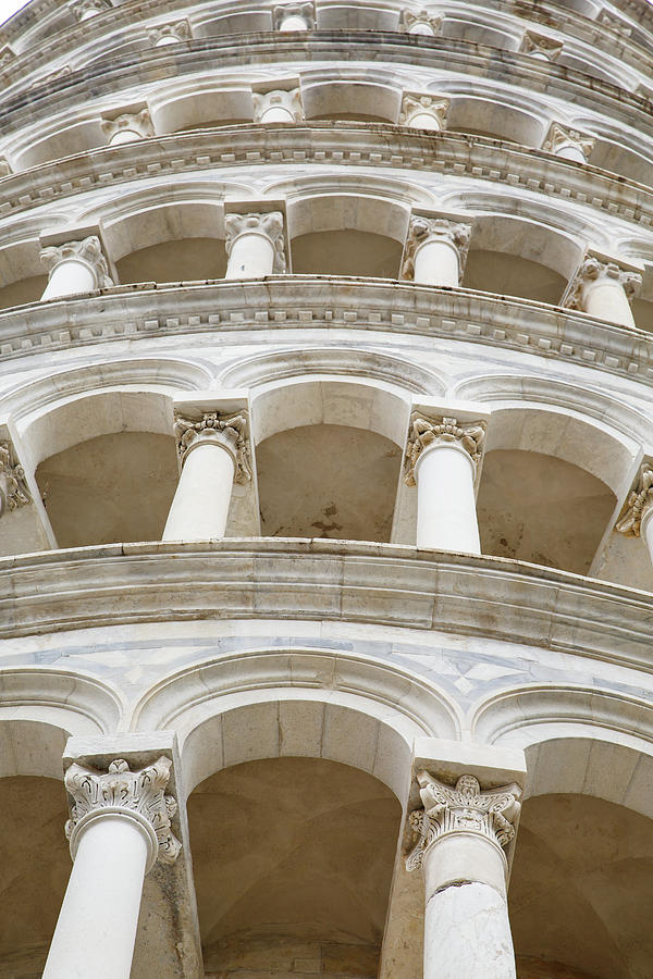 Arches Up Pisa Tower Photograph by Darryl Brooks