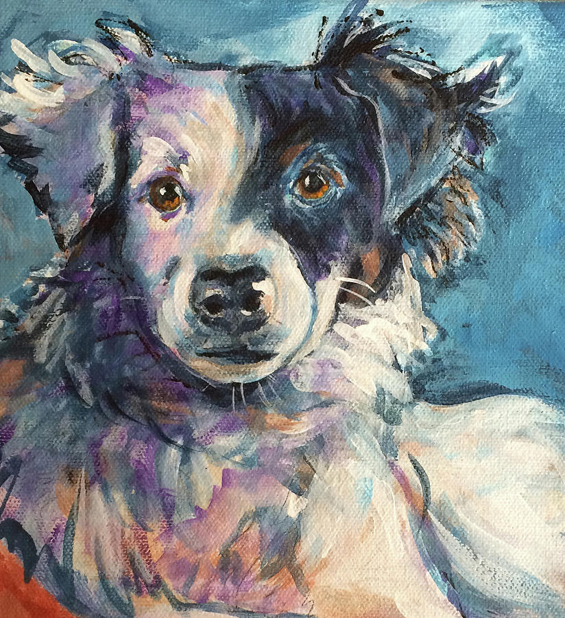 Archie Painting by Judy Rogan