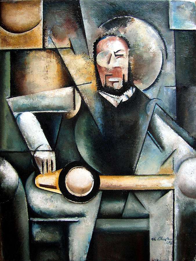 Architect Painting by Martel Chapman