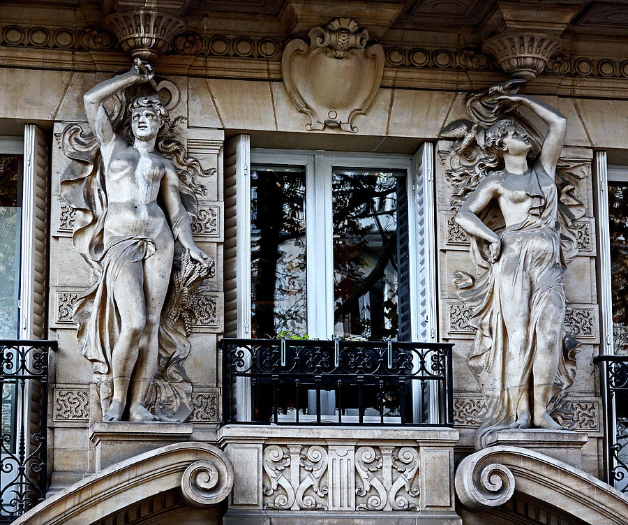 Architectural Artistry In Paris, France Photograph by Rick Rosenshein
