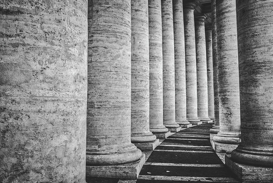 Architectural Columns Photograph by Mountain Dreams
