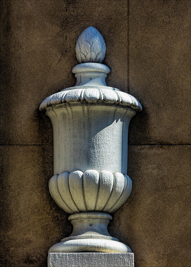 Architectural Detail - Decoration on Exterior of Building Photograph by Robert Ullmann