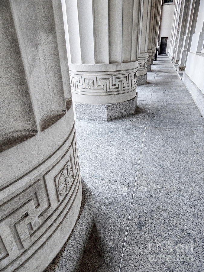 Architectural Pillars Photograph by Phil Perkins