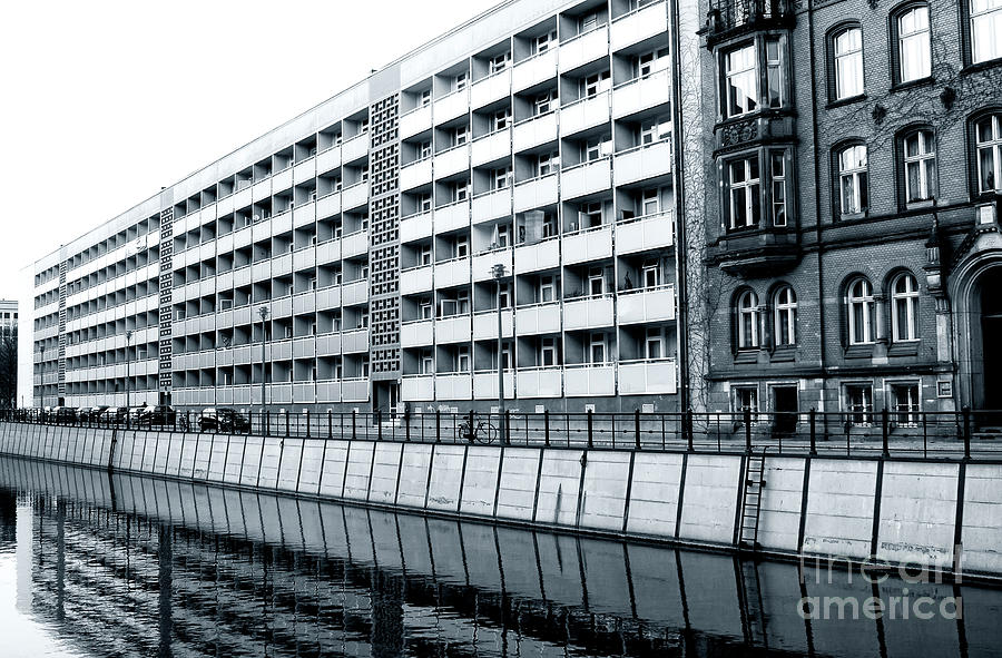 Architecture Along the Spree River Berlin Photograph by John Rizzuto