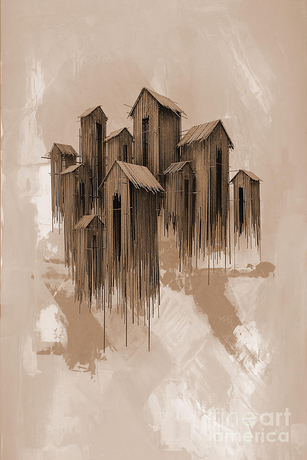 Architecture art 01 Painting by Gull G