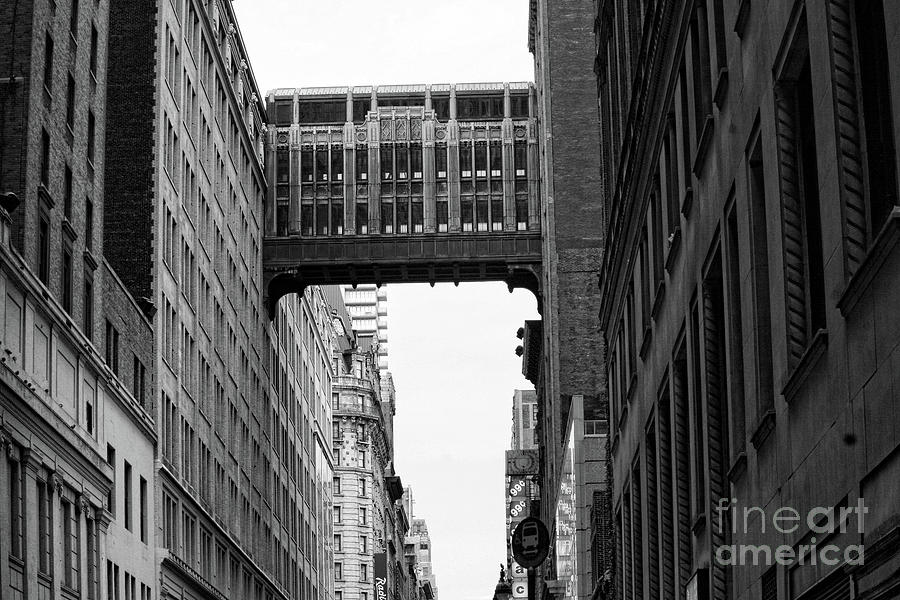Architecture Black NYC Crossing  Photograph by Chuck Kuhn