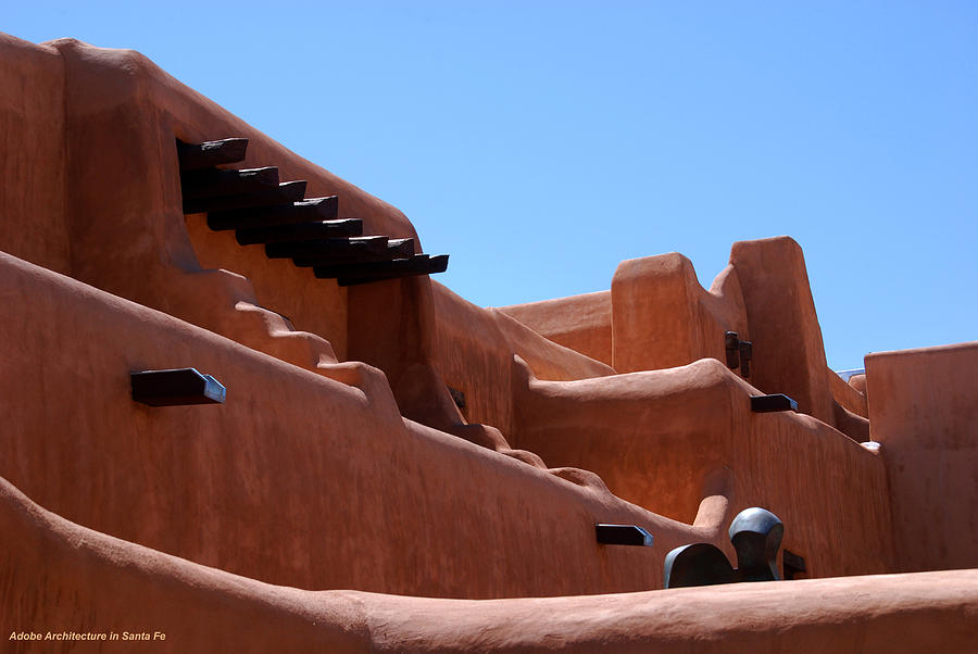 Architecture in Santa Fe Photograph by Susanne Van Hulst