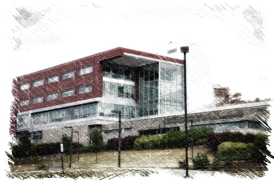 Architecture Ithaca College Ithaca New York 01 PA Photograph by Thomas