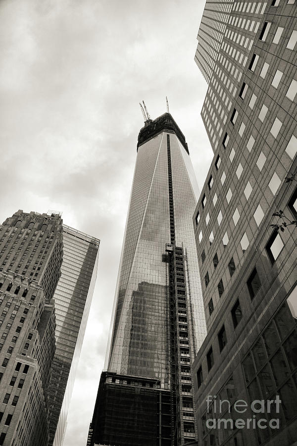 Architecture New York Sepia I Photograph by Chuck Kuhn