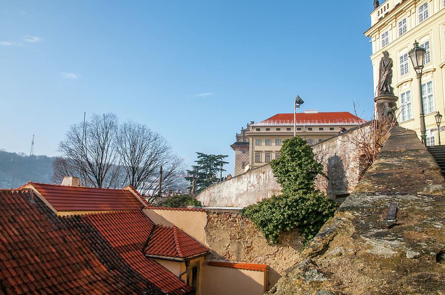 Architecture Photograph - Hradcany. Prague Castle by Jenny Rainbow