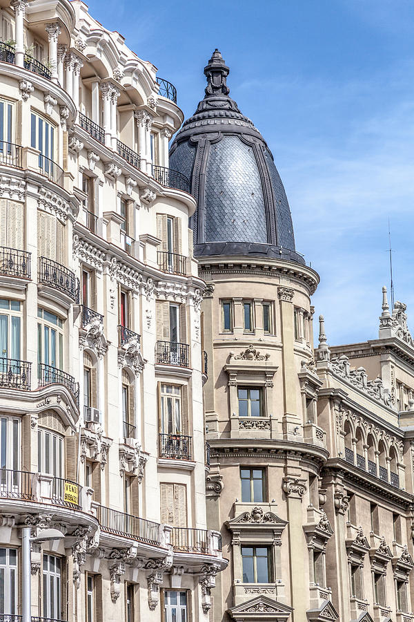Architecture of Madrid Photograph by W Chris Fooshee