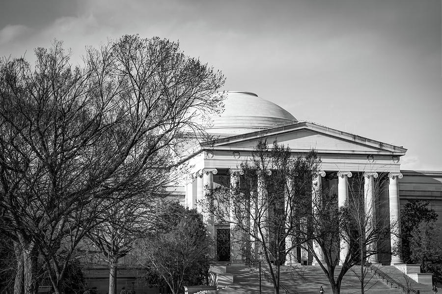 Architecture of Washington DC in Black and White Photograph by Gregory Ballos