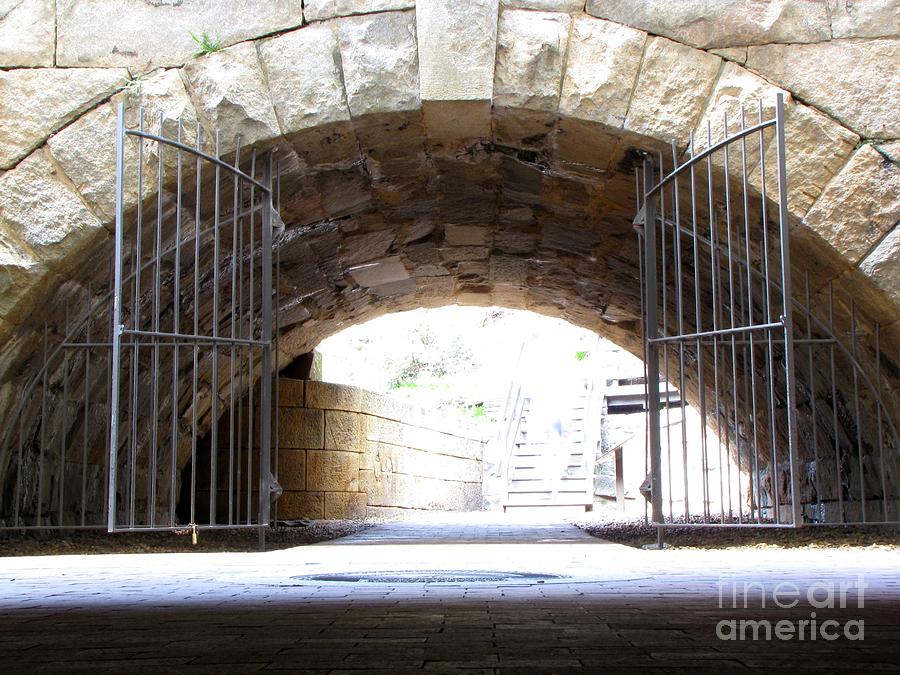 Richmond Photograph - Archway and gate by Ben Schumin