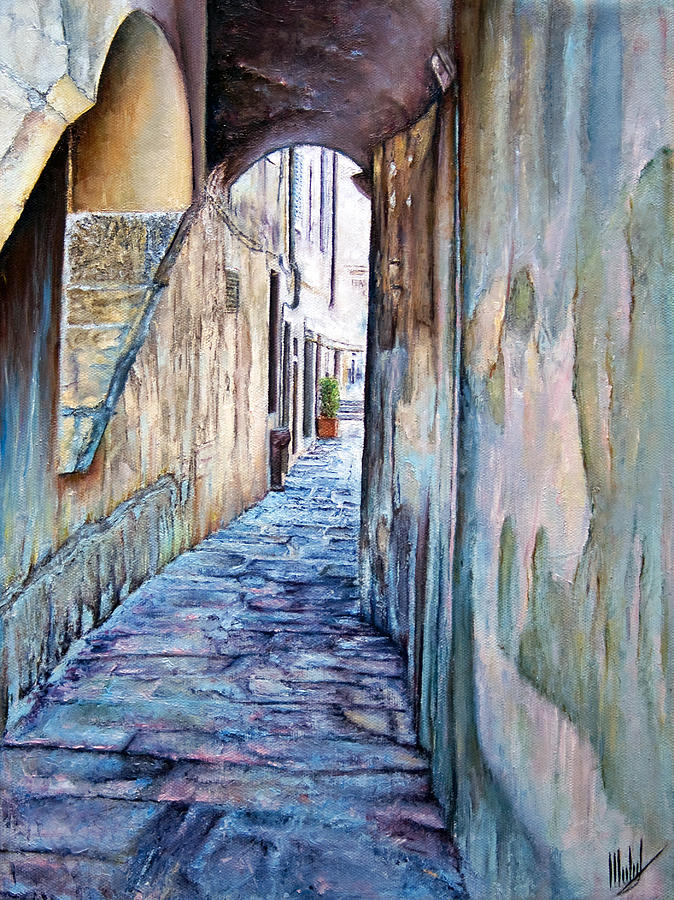 Archway Painting by Michelangelo Rossi