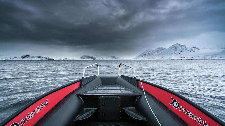 Arctic boat ride Photograph by James Billings
