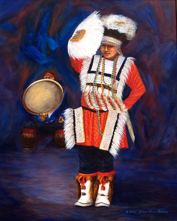 Alaska Painting - Arctic Rhythms by Dianne Roberson Alaska Painting - Arctic Rhythms by Dianne Roberson