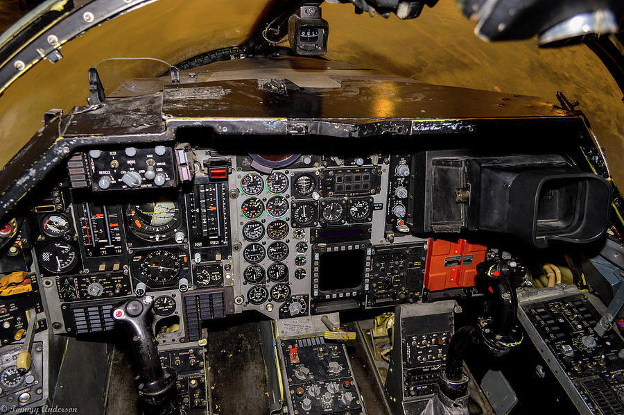 Ardvark Cockpit Photograph by Tommy Anderson