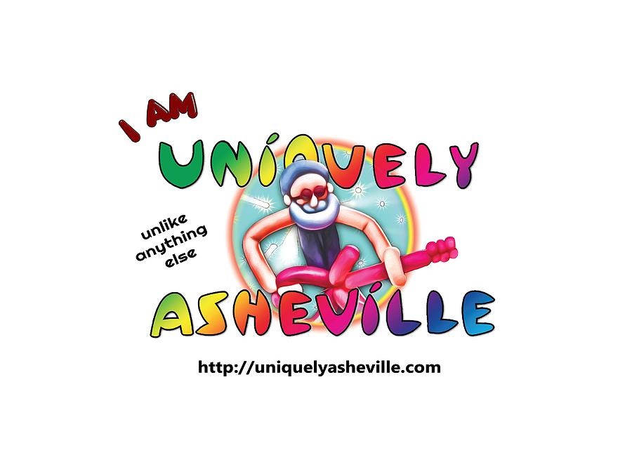 Are You Uniquely Asheville Digital Art by John Haldane