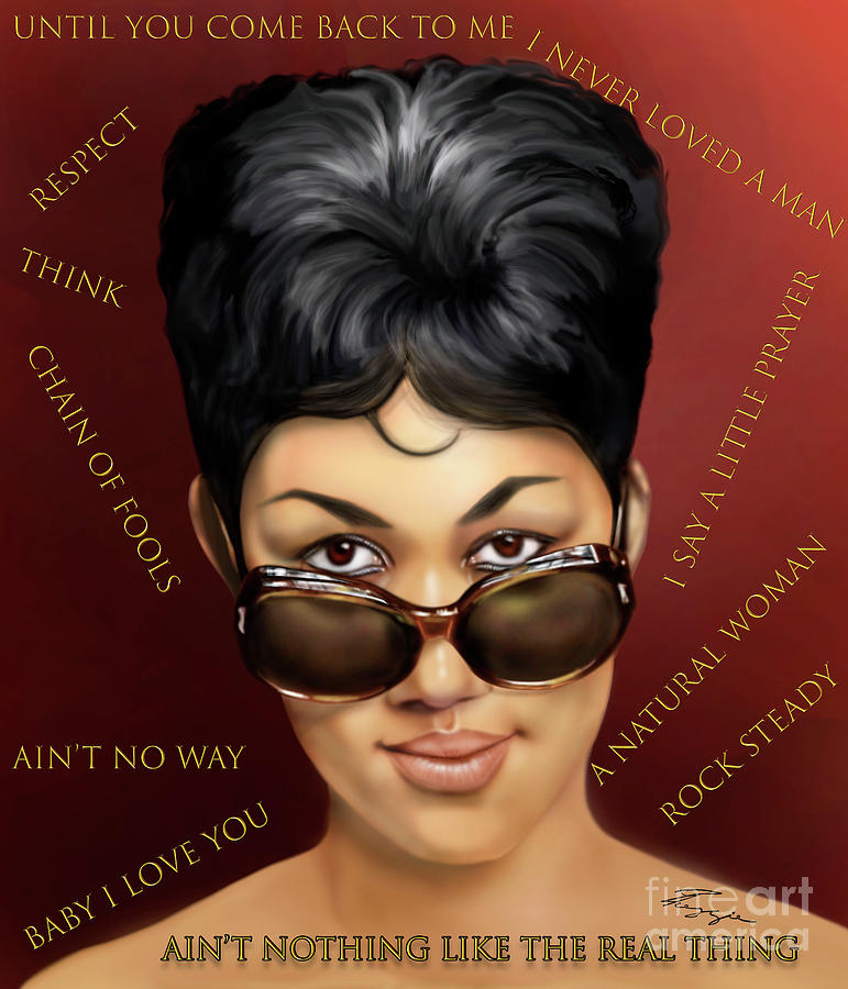 Aretha Franklin Ain't Nothing Like The Real Thing by Reggie Duffie Aretha Franklin Ain't Nothing Like The Real Thing by Reggie Duffie