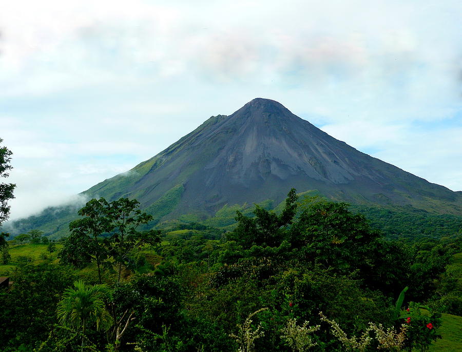 Jungle Photograph - Arenal Volcano  by Julie Buell