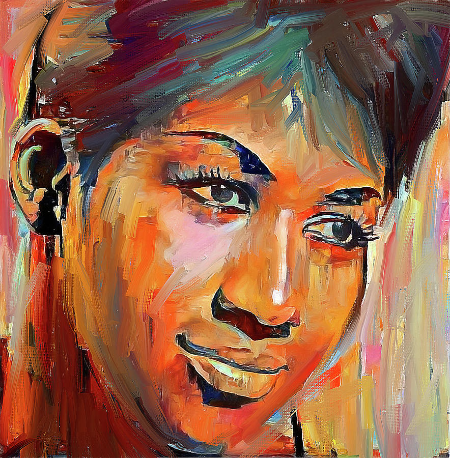 Aretha Digital Art - Aretha Franklin Tribute Portrait 5 by Yury Malkov Aretha Digital Art - Aretha Franklin Tribute Portrait 5 by Yury Malkov