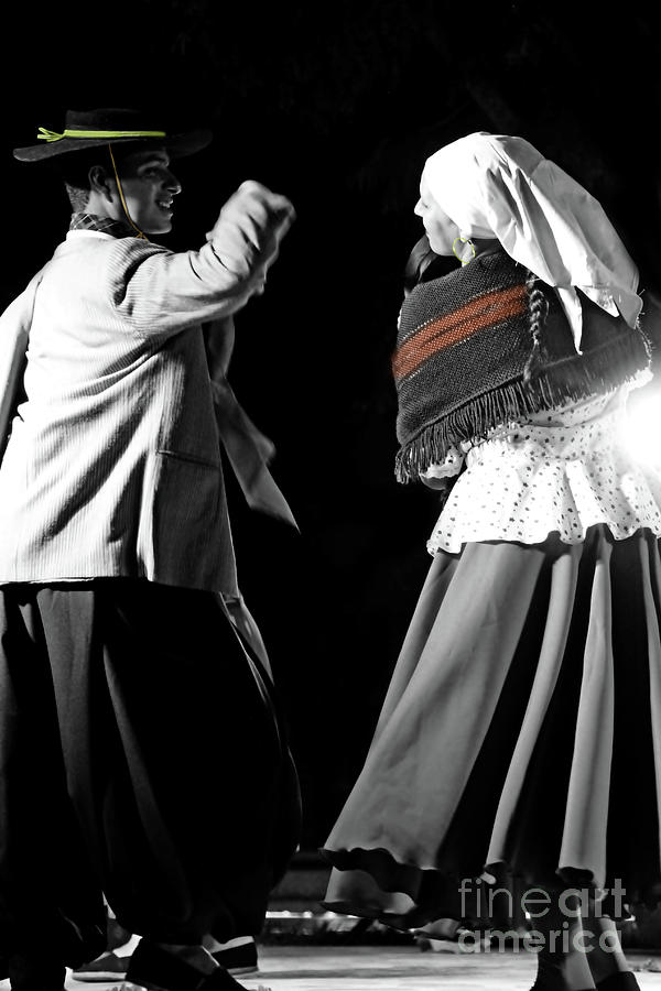 Argentinian Dancers In Andalucia, Colombia Photograph by Al Bourassa