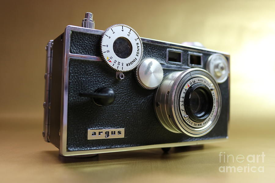 Camera Photograph - Argus C-3 by Erick Schmidt
