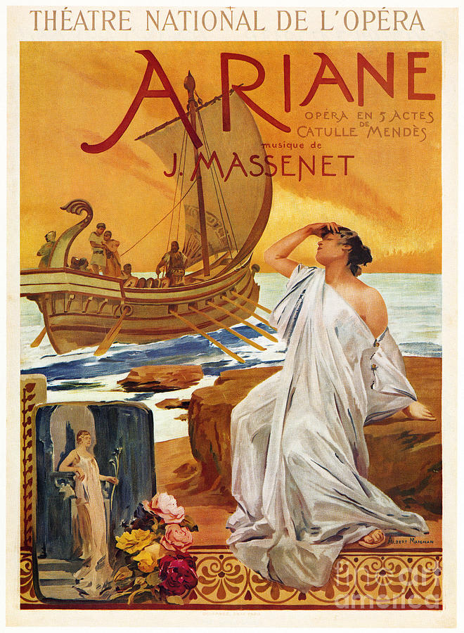 Ariane, 1906 Painting by Granger