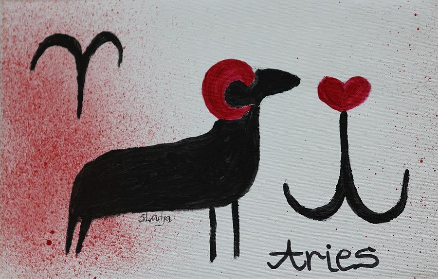Aries Painting by Sladjana Lazarevic