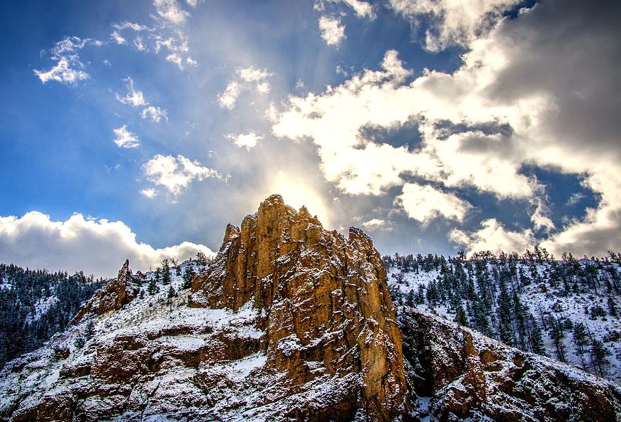 Mountain Photograph - Arise, Shine by Gemdelin Jackson