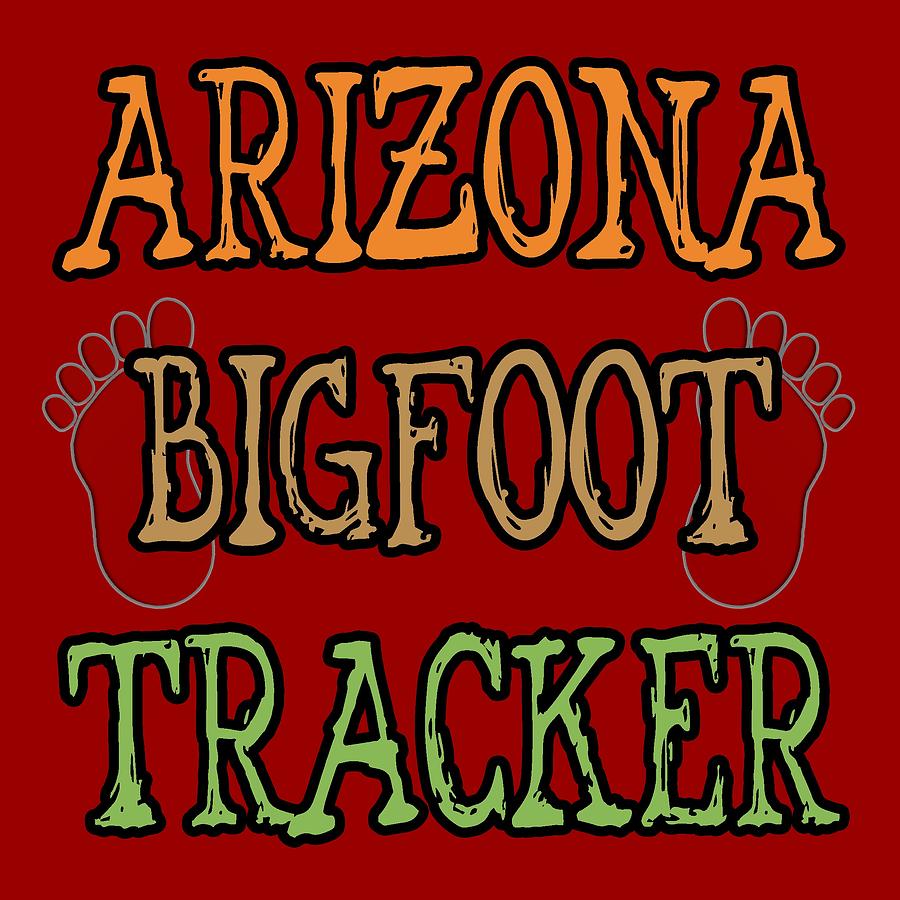 Arizona Bigfoot Tracker Digital Art by David G Paul