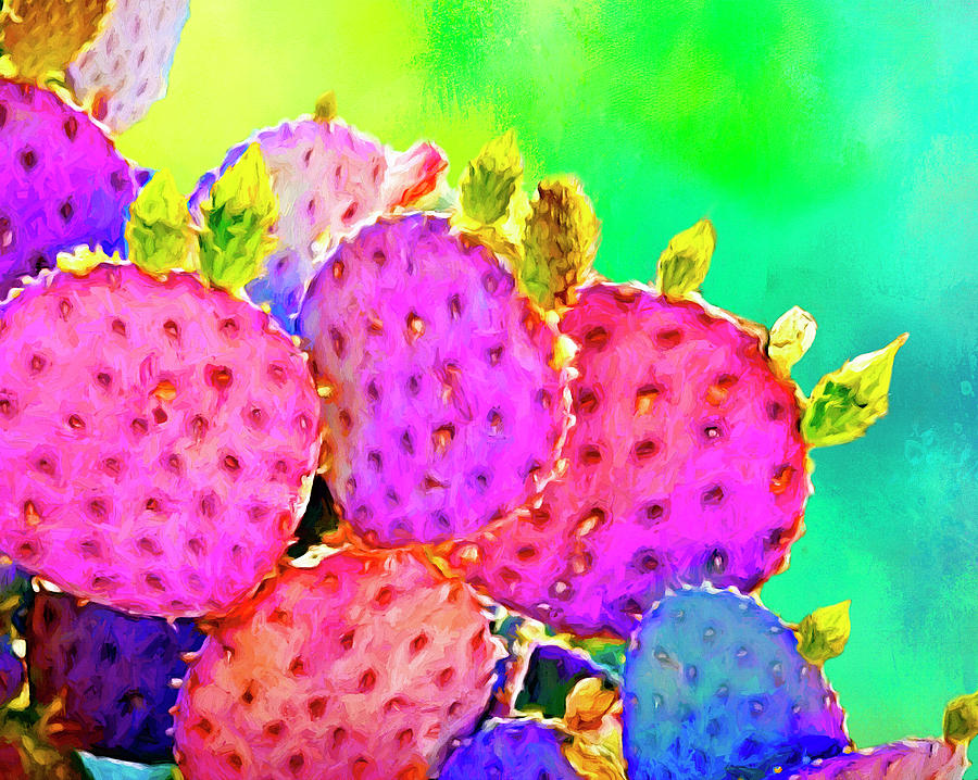 Arizona Cactus #10 Digital Art by Casey Heisler - Pixels