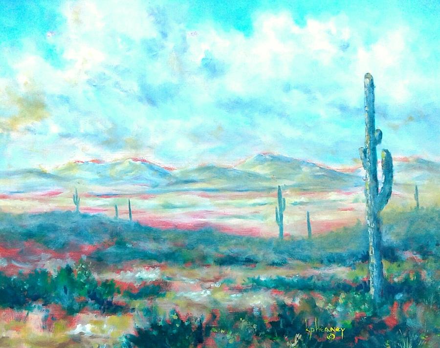 Arizona Desert Painting by Kevin Heaney