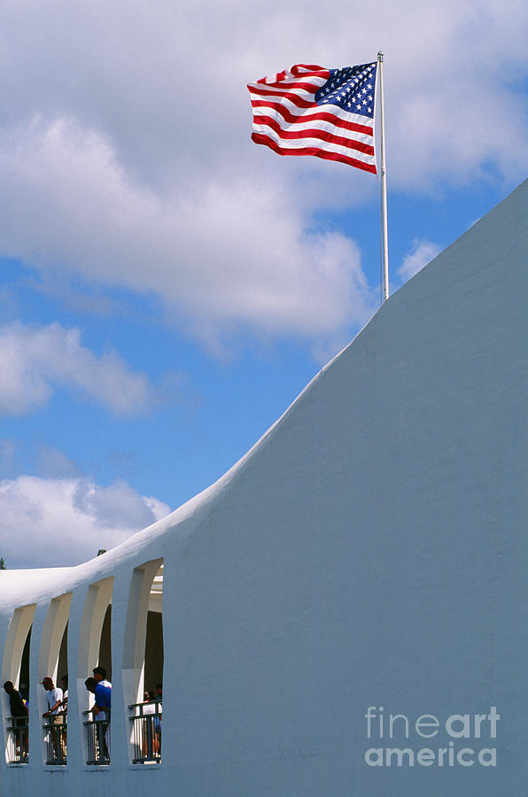 Arizona Memorial Photograph by William Waterfall - Printscapes