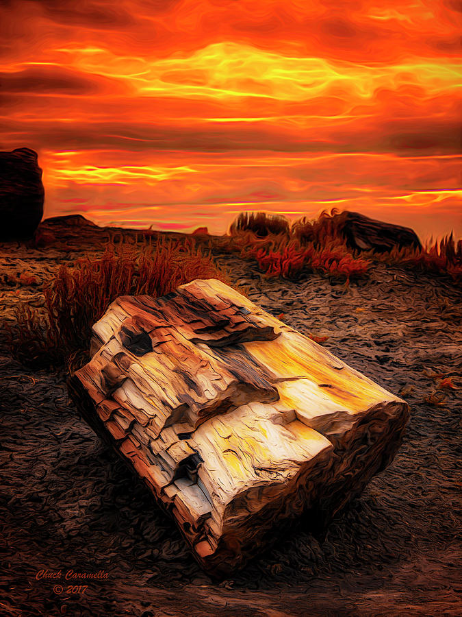 Sunset Photograph - Arizona Sky  ... by Chuck Caramella