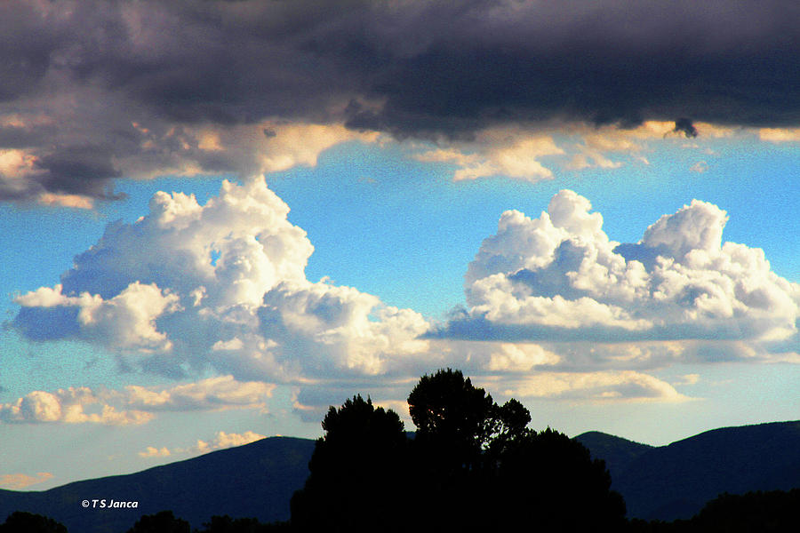 Arizona Summer Clouds Digital Art by Tom Janca