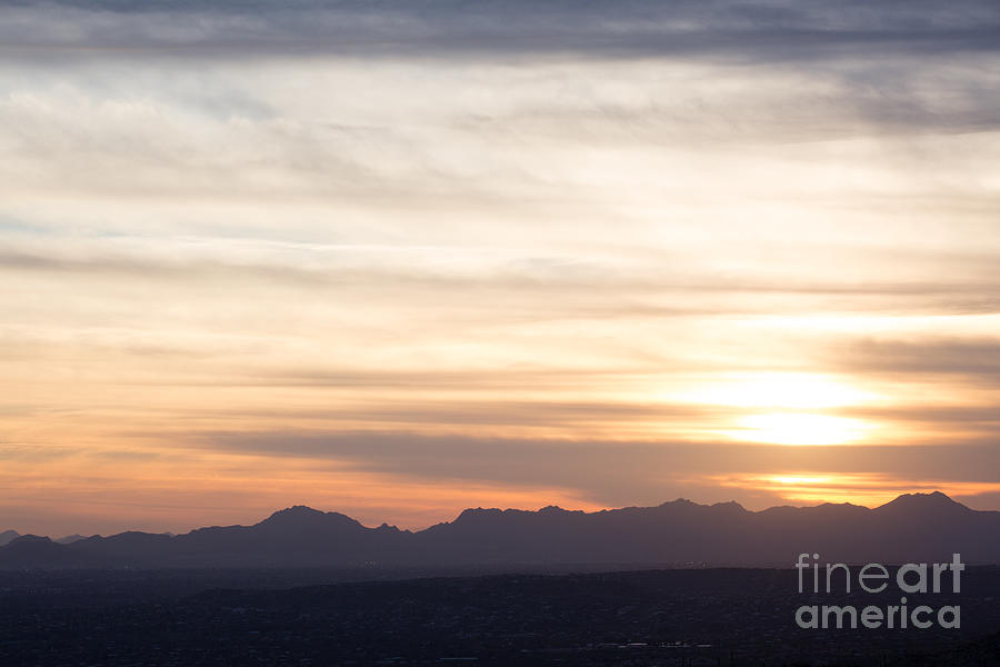 Arizona Sunset - 1 Photograph by Billy Bateman