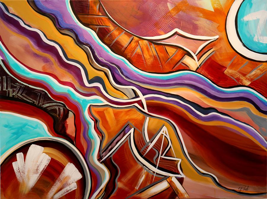 Arizonian Painting by Carole Sluski