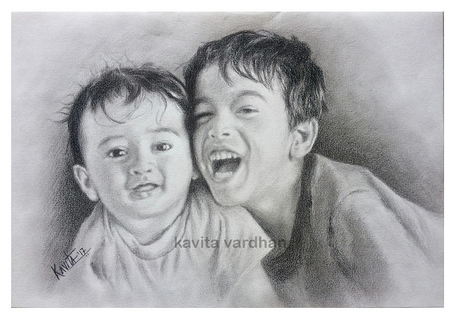 Arjun and Raghav by Kavita Vardhan Arjun and Raghav by Kavita Vardhan
