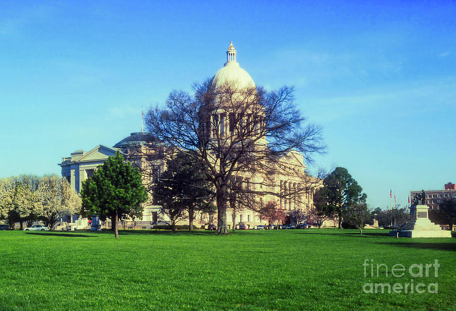 Arkansas State Capitol Building Photograph by Bob Phillips