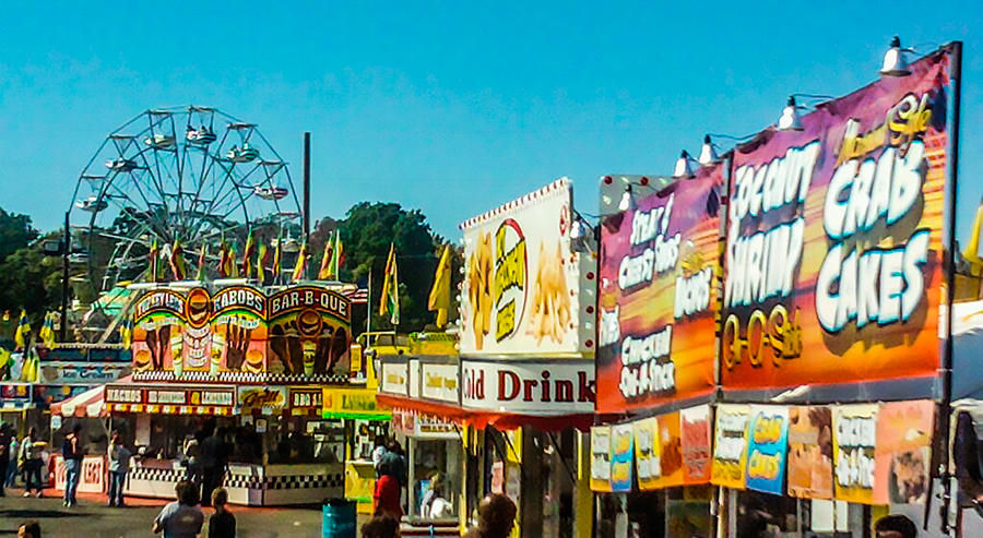 Arkansas State Fair Midway Photograph by Craig David Morrison - Fine ...