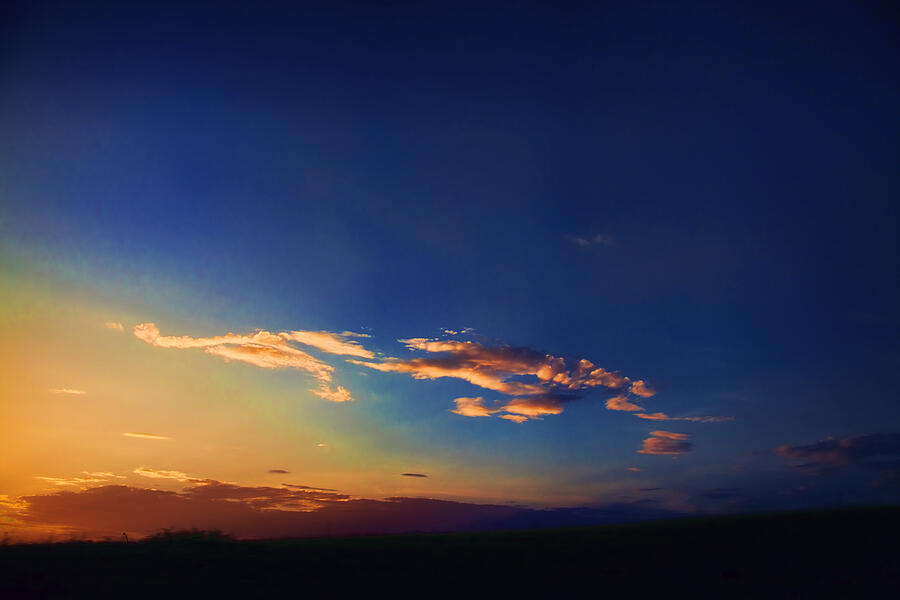 Arkansas Sunset Photograph by Toni Hopper